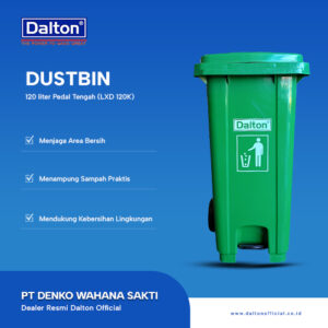 Dustbin 120 liter Pedal Tengah (LXD 120K)