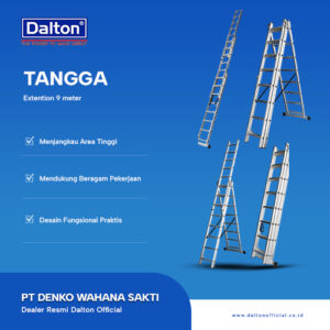 Tangga Extention 9 meter